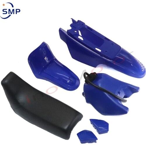 Motorcycle Plastic Front Rear Kit Body Fender Cover Set Shell Mudguards Fairings Kit for Yamaha PW50 PY50 Peewee 50 Mini Bike