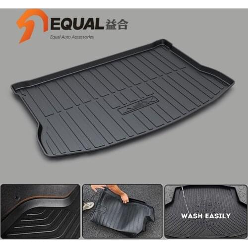 Cargo Liner Trunk Mats for MITSUBISHI ASX PAJERO outlander PAJERO SPORT LANCER EX BOOT LINER REAR TRUNK CARGO MATS TRAY CARPET
