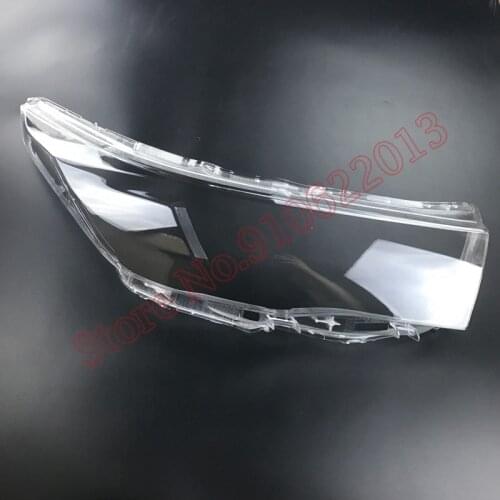 Cover headlights glass lamp shade shell lamp transparent cover 2015-2017 For Toyota Highlander Car Protective