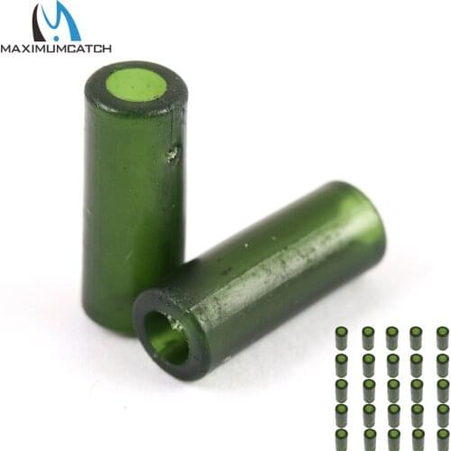 Maximumcatch Carp Fishing 25pc Buffer Beads Soft Rubber for Carp Terminal Tackle Accessory