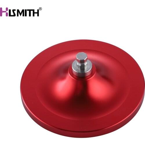 3.5" Metal Suction Cup Thrusting Vibrator Adapter For Hismith Sex Machine KlicLok system Attachment Red Suction Cup Adapter