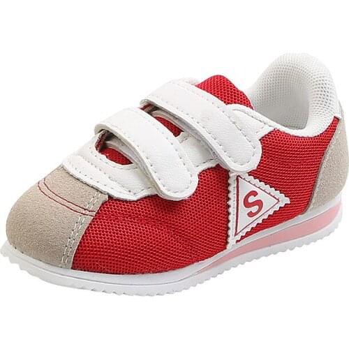 2021 New Childrens Shoes Boys and Girls Childrens Breathable Sneakers Lightweight Running Shoes Fashion Students Shoes 21-30