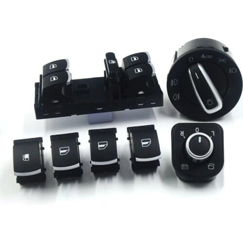 Window headlight mirror fuel tank switch for VW Jetta Golf MK5 6 Tiguan CC 5ND959565A 5ND941431B 5ND959857 1KD959833 5ND959855