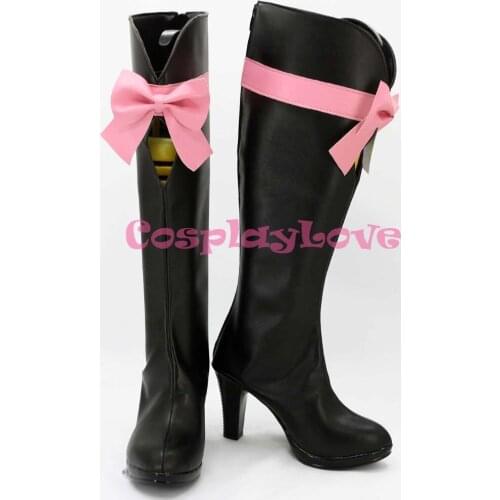 Final Live Kirakira Sensation Kousaka Honoka Cosplay Shoes Custom Made Japanese Anime Lovelive! 2 Long Boots For Halloween