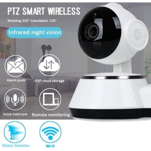 Smart 1080P HD Camera Smart Home WiFi Camera Indoor IP Security Surveillance Motion Detection Night Vision Baby Monitor