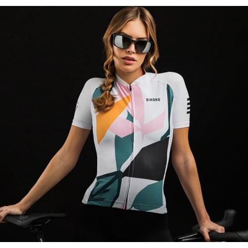 Siroko Cycling Jersey Women Short Sleeve Summer Bike Wear Clothing Breathable Maillot Ciclismo Hombre Triathlon MTB Jersey
