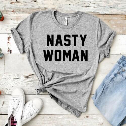 Nasty Woman Shirt Kamala Harris Tee Feminist T-Shirt Womens Rights Shirts Equality Tees Oversized Women Shirts Feminist Apparel
