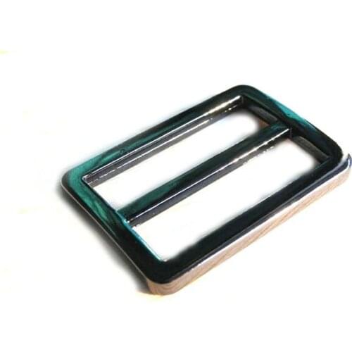 1 inch (inner size) gunmetal alloy rectangle sliders 3mm thickness