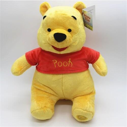 1piece 35cm winnie the pooh cutr winnie bear Plush Toy Cute Stuffed Animals Kids Toys