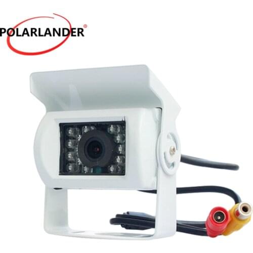 12V-24V Truck Reversing Camera 90 Degrees Use Multiple Models For Carts / Trucks Adjustable Waterproof 18 LED White Hot Selling