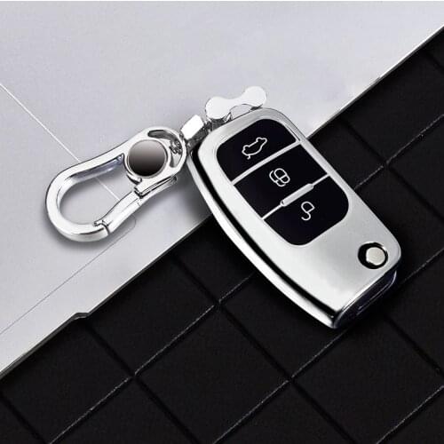 1x 3 Button Soft TPU Car Remote Key Cover Case For Ford Fiesta Focus 2 Ecosport Kuga Escape Falcon B-Max C-Max Eco Sport Galaxy