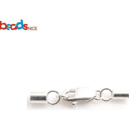 Beadsnice ID 25299 the most popular jewelry end caps silver 925 in wholesale price gives more discounts