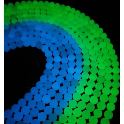 Natural stone Round shape loose beads Luminous stone crystal string bead For jewelry making DIY bracelet necklace accessories