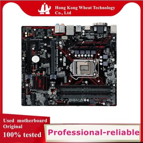 For ASUS PRIME B250M-PLUS Motherboard Socket LGA 1151 DDR4 SATA3 For Intel B250 Original Desktop Used Mainboard