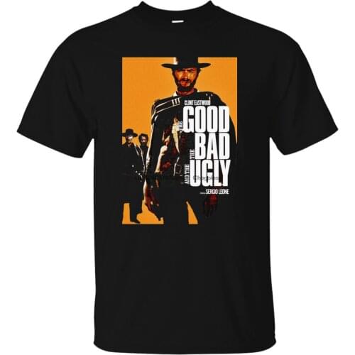 The Good The Bad and The Ugly Clint Eastwood Western A Fistful of Dollars T(1) t shirt