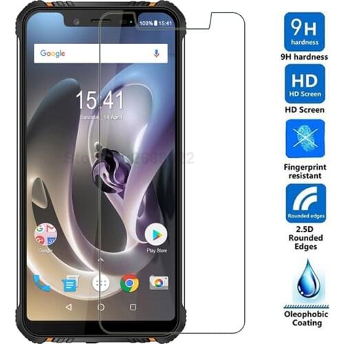 HOMTOM ZOJI Z33 Tempered Glass 100% Original Premium 9H 2.5D Screen Protector Film For HOMTOM ZOJI Z33 Phone (Not Full Cover)