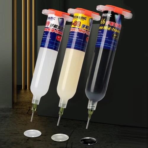 MECHANIC 30CC Phone Stents Bezel Adhesives Middle Frame Bezel Rear Glass Repair Glue For IP X/XS/XSM11/11 Pro/Max Bracket Glue