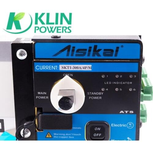 250A 300A 4P ATS controller dual power automatic transfer switch parts 220V 380V electric diesel generator panel board 3phase