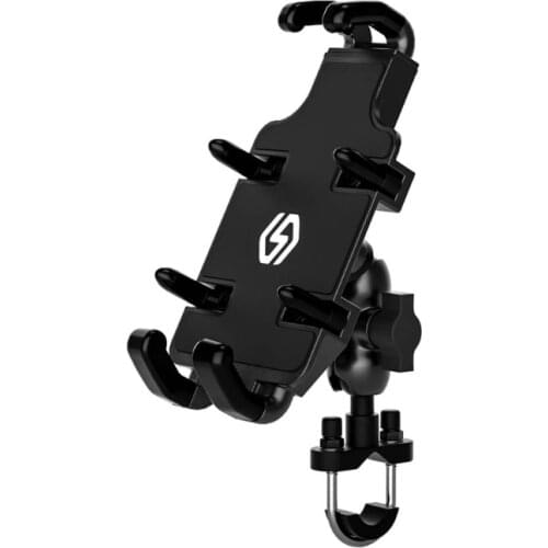 Metal Motorcycle Mobile Phone Mount Stand Holder Bike Cradle for 4.7-6.8\" Phone Dropshipping