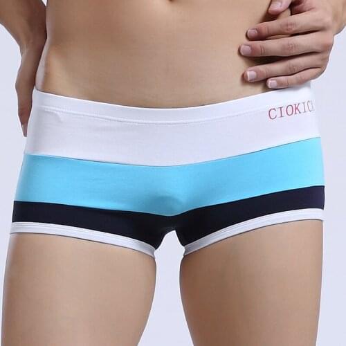 Sexy Men Underwear Mens Boxer Trunks Gay Penis Pouch Sleepwear High Quality Mens Underwear Boxer Short Cuecas Lingerie