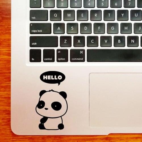 Panda Trackpad Laptop Sticker for Macbook Decal Pro 16" Air Retina 11 12 13 14 15 inch Vinyl Mi Mac Book Touchpad Notebook Skin