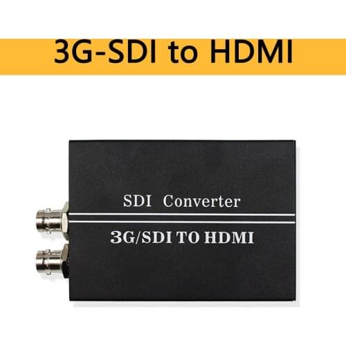 SDI to HDMI Converter SD HD 3G SDI with SDI Loop Out BNC to HDMI Adapter 720P 1080P High Quality