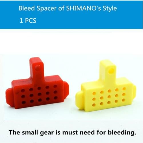 Hydraulic Disc Brake Bleed Spacer, for shimano brake system, Bleed Tool, 1 PCS, Red color