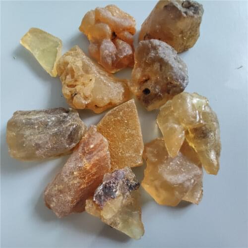 Rare Natural Raw Rough Copal Amber Fossil Specimen Stones Nahuatal Copalli Minerals Christmas Halloween Students Collection Gift