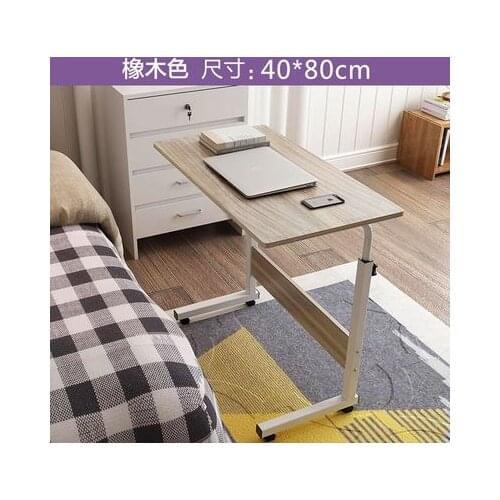 Foldable Computer Desk Table Adjustable Portable Laptop Desk Rolling Laptop Table Bedside Sofa Standing Home Office Furniture