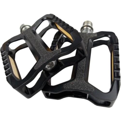 Bicycle Pedals MTB Bike Aluminum Alloy Bearing Pedal Reflective Non-slip Pedals Cycling Accessories