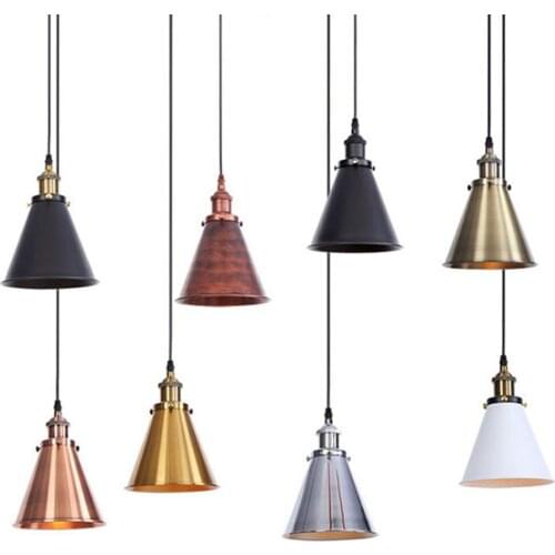 Vintage Pendant Lights Loft Pendant Lamp Retro Hanging Lamp Lampshade For Restaurant /Bar/Coffee Shop Home Lighting Luminarias