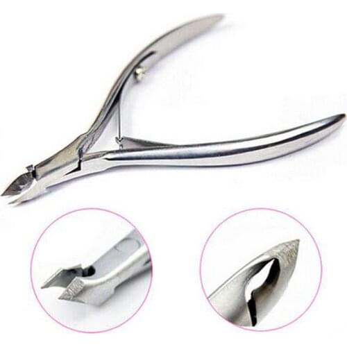 1 pcs Professional Stainless Steel Cuticle Nail Nipper Clipper Manicure Pedicure Care Trim Plier Cutter Nail Art Tools