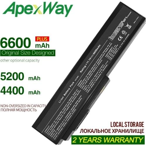 ApexWay 10.8V A32-M50 A32-N61 A32-X64 A33-M50 Laptop Battery For Asus M50 N53 M50s N53S N61 N61J N61Jq N61V N61Vg N61Ja N61JV