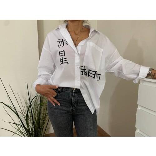 ELIM Women's Shirts With Embroidery
