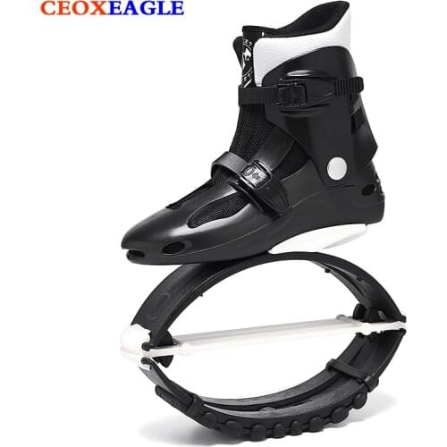 New Adults Kangaroo Jumping Shoes Slimming Shoes Bouncing Sport Fitness Shoes Saltar Toning Shoes Wedge Sneaker Women Men Jump