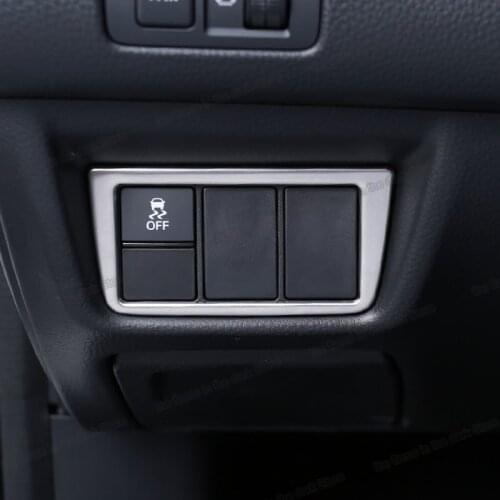 Lsrtw2017 Car Esp Dashboard Light Adjust Switch Frame Trims for Honda Accord 2018 2019 2020 2021 Interior Accessories 10 X