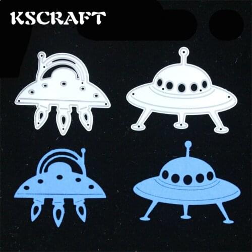 KSCRAFT Aircraft Metal Cutting Dies Stencils for DIY Scrapbooking/photo album Decorative Embossing DIY Paper Cards