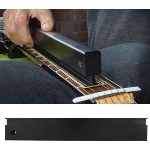 Fretbar Understring Leveler Fret Sanding Leveling Beam File Bar Luthier Tool for Guitar Bass Repair Maintenance