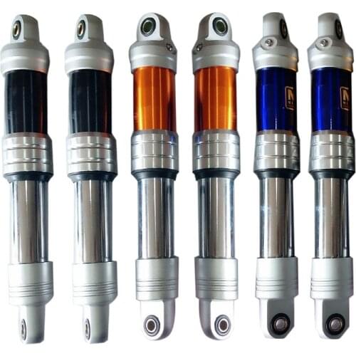 New 280mm 320mm 1 Pair motorcycle Rear Shock Absorber for Honda Yamaha suzuki kawasaki Scooter Black blue orange