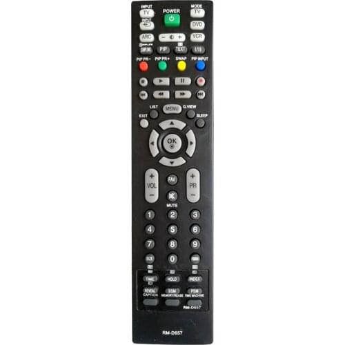 NEW Remote Control FOR LG TV RM-D657 MKJ39927802 MKJ39927801 50PC3D-UE 60PC1D-UE lCD TV Fernbedienung free shipping