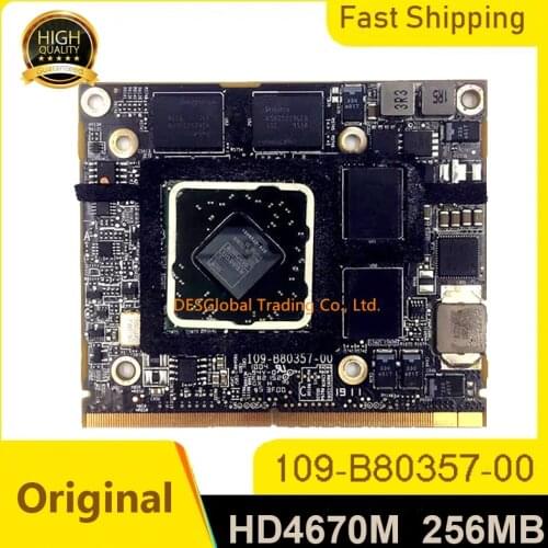 Original HD4670 HD4670M 256MB Graphic Card for iMac 2010 2009 A1312 A1311 109-B80357-00 VGA Video Card 216-0729051