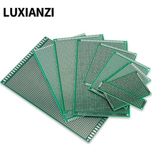 LIXIANZI 2x8 5x7 7x9 9x15 10x15 Single and double Circuit Protoboard Diy Universal Printed Circuit PCB Board pcb Welding kit