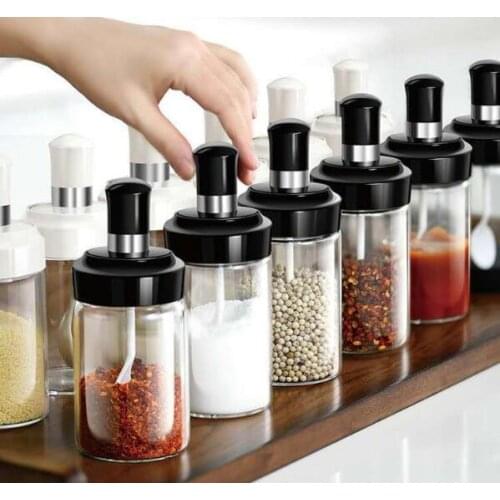 Practical Seasoning Bottle Durable Pepper Salt Sauce Condiments Container Spice Ketchup Bottle Kitchen Seasoning Storage OK 1148