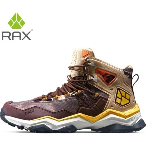 Rax Waterproof Hiking Boots Winter Snow Boots Mens Outdoor Sports Sneakers Trekking Boots Men Waterproof Hiking Boots Breathable