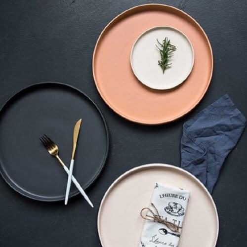 Christmas Creative White Ceramic Plates Hotel Home Cooking Platos De Porcelana Separate Products Dishes and Plates Sets