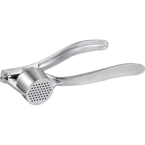 Manual Garlic Press Professional Garlic Mincer Portable Garlic Crusher Zinc Alloy Rust-proof Tool for Home Kitchen Easy Clean