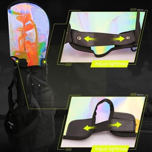 Golf Bag Top Cover Universal Colorful Golf Bag Rain Hood Waterproof Rainproof Capacity Bags Large Big Equipment Top Cover T J8V4