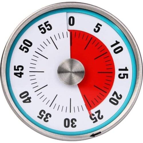 Clockwork Timer Mute Countdown Timer 60 Minutes Mechanical Timer Management Tool Classroom Meeting Conference Digital Timer