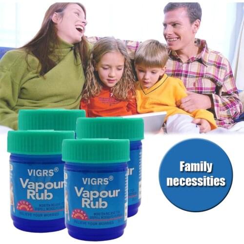 Vapour Rub White Cooling Balm Ointment For Anti Mosquito Headache Toothache Stomachache Dizziness Essential Balm Oil Tiger Balm