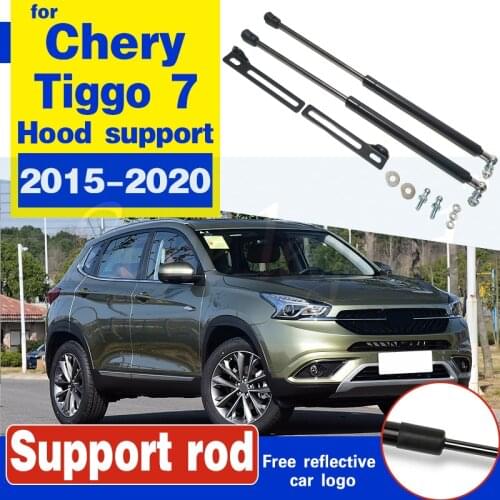 1Pair Car Bonnet Hood Lift Supports Shock Gas Struts Bars For Chery Tiggo 7 2015 - 2020 fishing support rod holder bracket